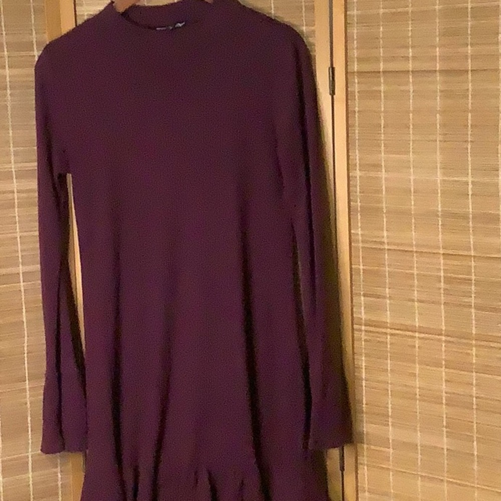Express Purple Midi Dress